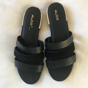 Black ALDO flats